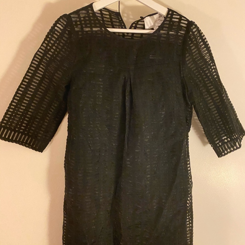 JOA black min dress